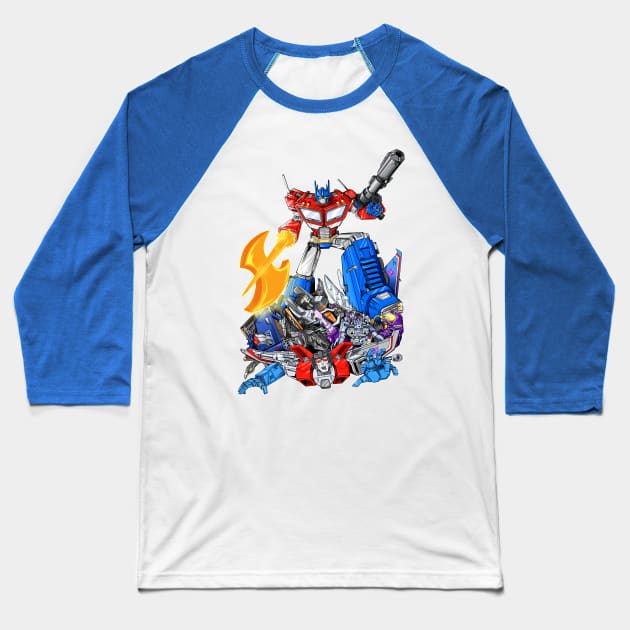 Prime Victory Baseball T-Shirt by RobReepArt